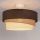 Brilagi - Fladmonteret loftlampe TRIO 1xE27/60W/230V Ø 40 cm brun/beige/hvid