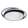 Brilagi - FLARE LED dæmpbar loftlampe 84W 230V 3000-6000K 47x51 cm sort + fjernbetjening