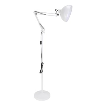Brilagi - Fleksibel gulvlampe TASKER 1xE27/60W/230V 157 cm hvid