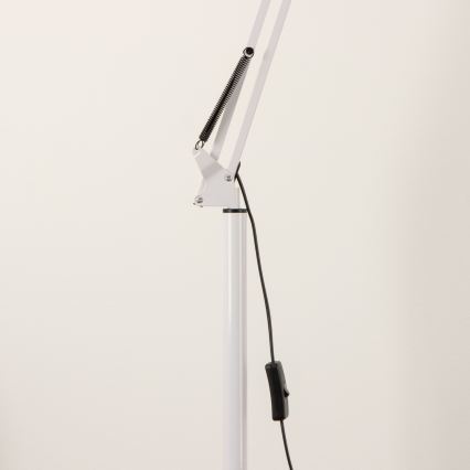 Brilagi - Fleksibel gulvlampe TASKER 1xE27/60W/230V 157 cm hvid