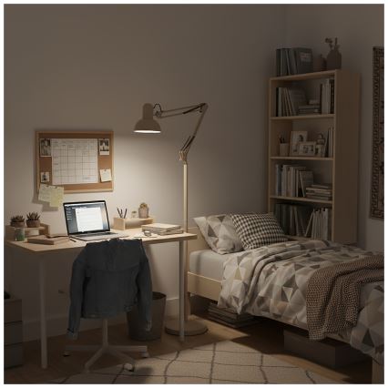 Brilagi - Fleksibel gulvlampe TASKER 1xE27/60W/230V 184 cm beige