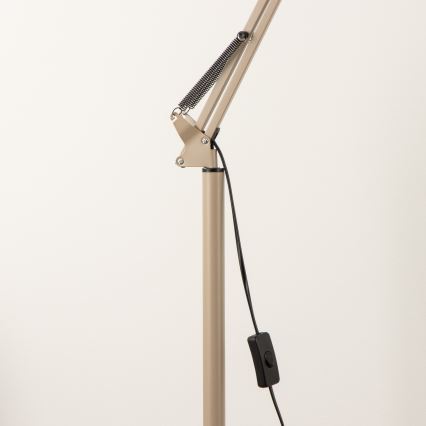 Brilagi - Fleksibel gulvlampe TASKER 1xE27/60W/230V 184 cm beige