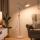 Brilagi - Fleksibel gulvlampe TASKER 1xE27/60W/230V 184 cm hvid