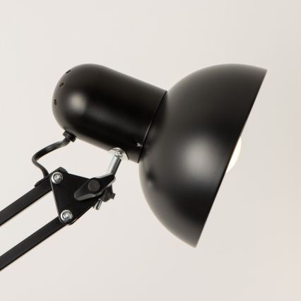 Brilagi - Fleksibel gulvlampe TASKER 1xE27/60W/230V 184 cm sort
