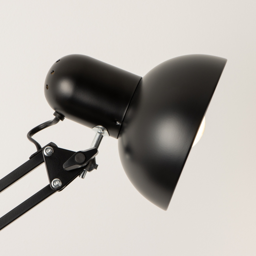 Brilagi - Fleksibel gulvlampe TASKER 1xE27/60W/230V 184 cm sort