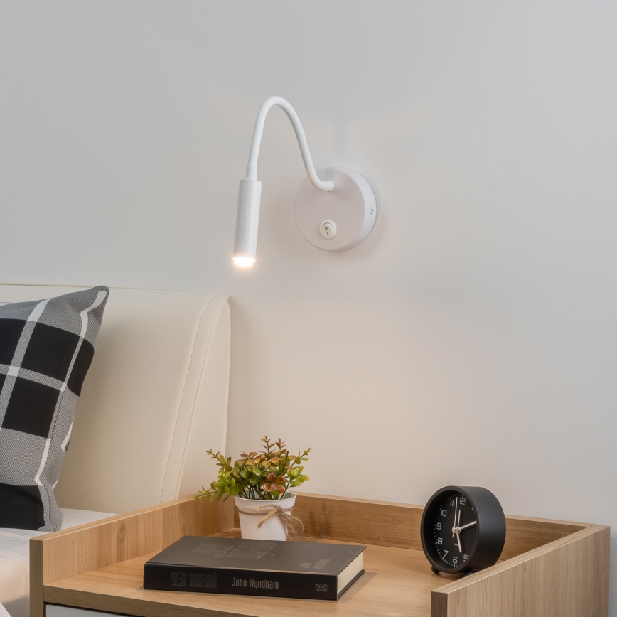 Brilagi - Fleksibel LED væglampe dæmpbar MAYA 1xG9/4W/230V hvid 2700-6500K Wi-Fi Tuya