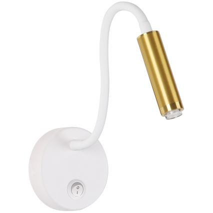 Brilagi - Fleksibel LED væglampe dæmpbar MAYA 1xG9/4W/230V hvid/guldfarvet 2700-6500K Wi-Fi Tuya