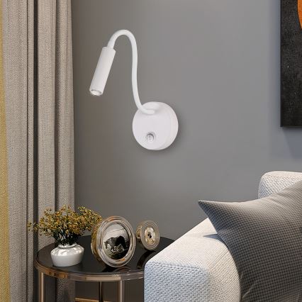 Brilagi - Fleksibel LED væglampe dæmpbar MAYA 1xG9/4W/230V hvid 2700-6500K Wi-Fi Tuya