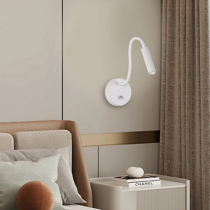 Brilagi - Fleksibel LED væglampe dæmpbar MAYA 1xG9/4W/230V hvid 2700-6500K Wi-Fi Tuya