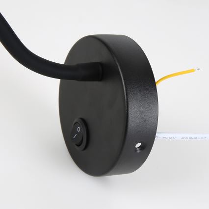 Brilagi - Fleksibel LED væglampe dæmpbar MAYA 1xG9/4W/230V sort 2700-6500K Wi-Fi Tuya