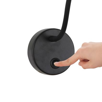 Brilagi - Fleksibel LED væglampe dæmpbar MAYA 1xG9/4W/230V sort 2700-6500K Wi-Fi Tuya