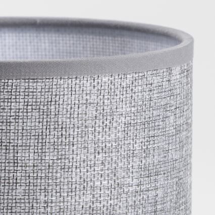 Brilagi - Fleksibel LED væglampe NUBILA 1xE27/25W/230V + LED/3W mat krom/grå