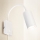 Brilagi - Fleksibel væglampe med afbryder SELE 1xGU10/30W/230V hvid