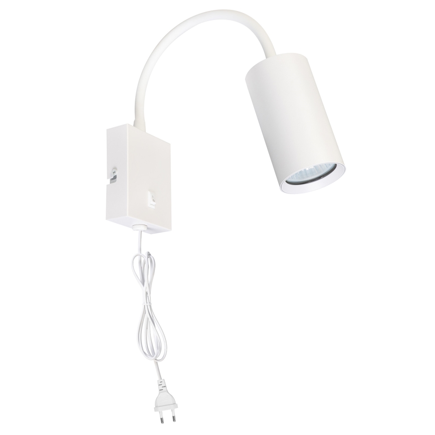 Brilagi - Fleksibel væglampe SELE 1xGU10/30W/230V hvid