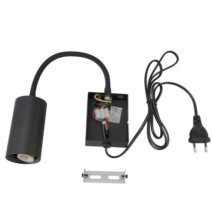 Brilagi - Fleksibel væglampe SELE 1xGU10/30W/230V sort