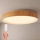 Brilagi - FLOCO LED, dæmpbar loftlampe/48W/230V Ø 40 cm trælook/hvid + fjernbetjening