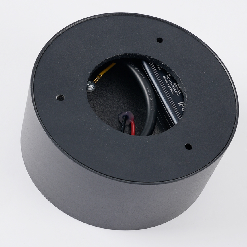 Brilagi - LED loftlampe til badeværelset FORIS LED/14W/230V Ø 12 cm antracit IP44