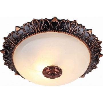 Brilagi - FRESCO loftlampe 2xE27/40W/230V Ø 30 cm, bronze