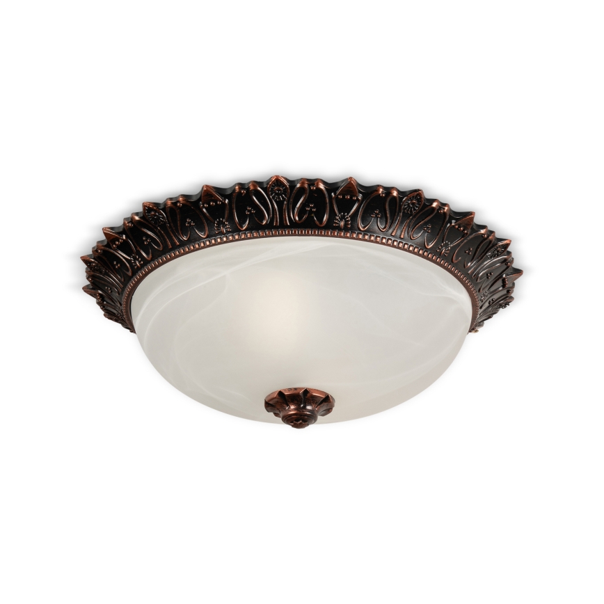 Brilagi - FRESCO loftlampe 2xE27/40W/230V Ø 30 cm, bronze