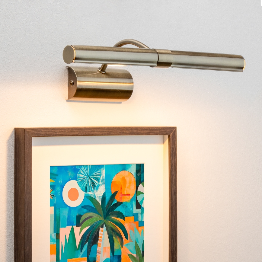 Brilagi - gallerilampe DANAE 2xE14/40W/230V bronze