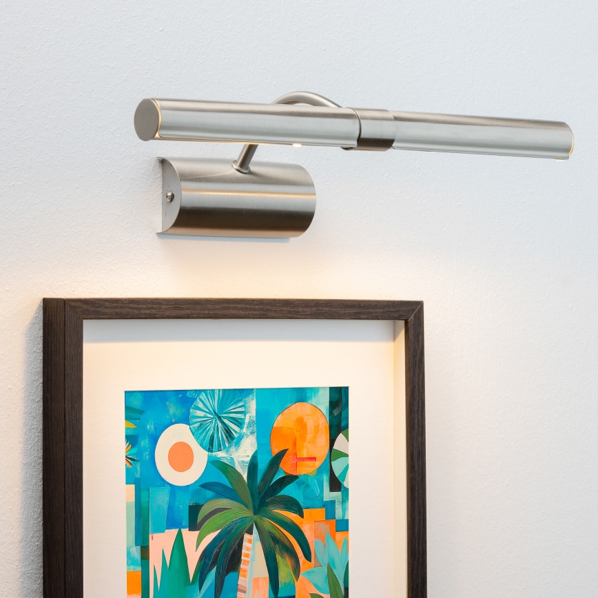 Brilagi - gallerilampe DANAE 2xE14/40W/230V mat krom