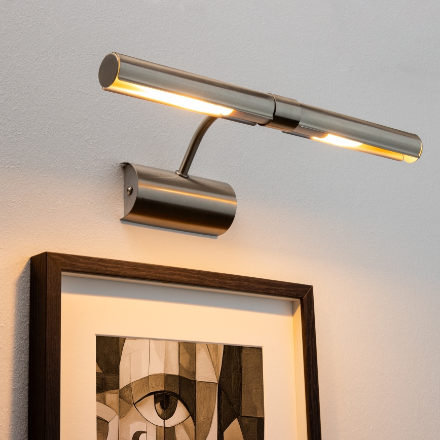 Brilagi - gallerilampe DANAE 2xE14/40W/230V mat krom