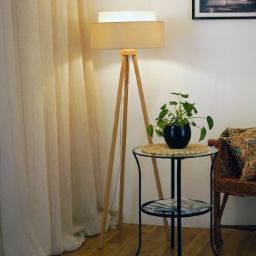 Brilagi - Gulvlampe ARIZONA BOHO 1xE27/15W/230V beige