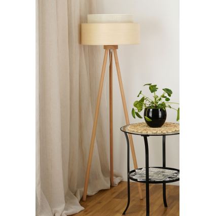 Brilagi - Gulvlampe ARIZONA BOHO 1xE27/15W/230V beige