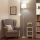 Brilagi - Gulvlampe CERIA 1xE27/100W/230V + 1xE14/25W hvid/beige