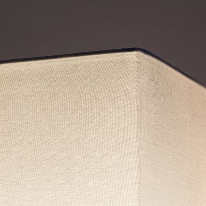 Brilagi - Gulvlampe med hylder GRADUS 1xE27/40W/230V 150 cm sort/hvid