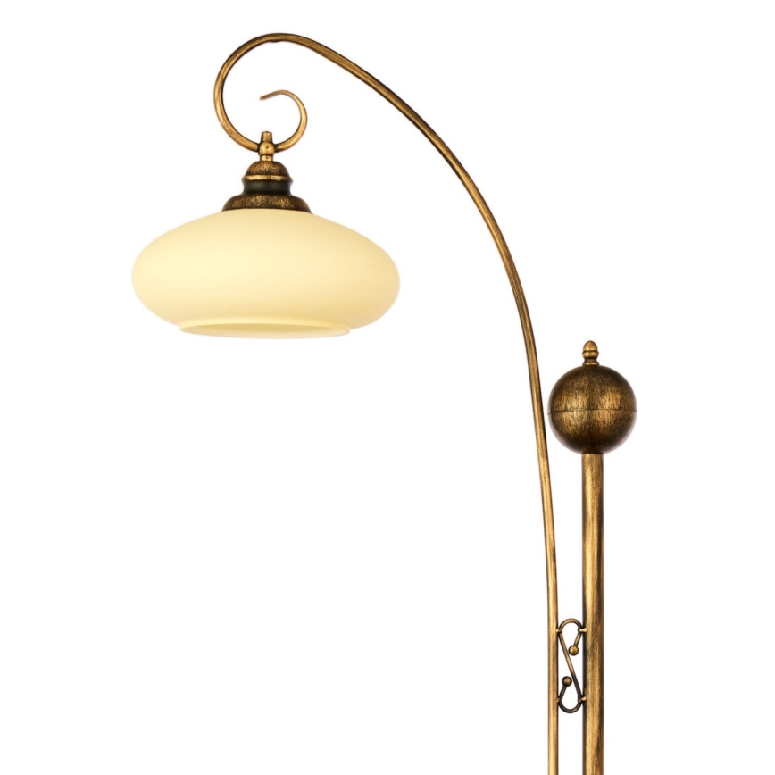 Brilagi - Gulvlampe MOLLERO 1xE27/15W/230V i bronze med patina