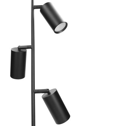 Brilagi - Gulvlampe SELE 3xGU10/30W/230V sort