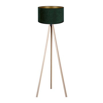 Brilagi - Gulvlampe VELVET 1xE27/60W/230V beige/grøn