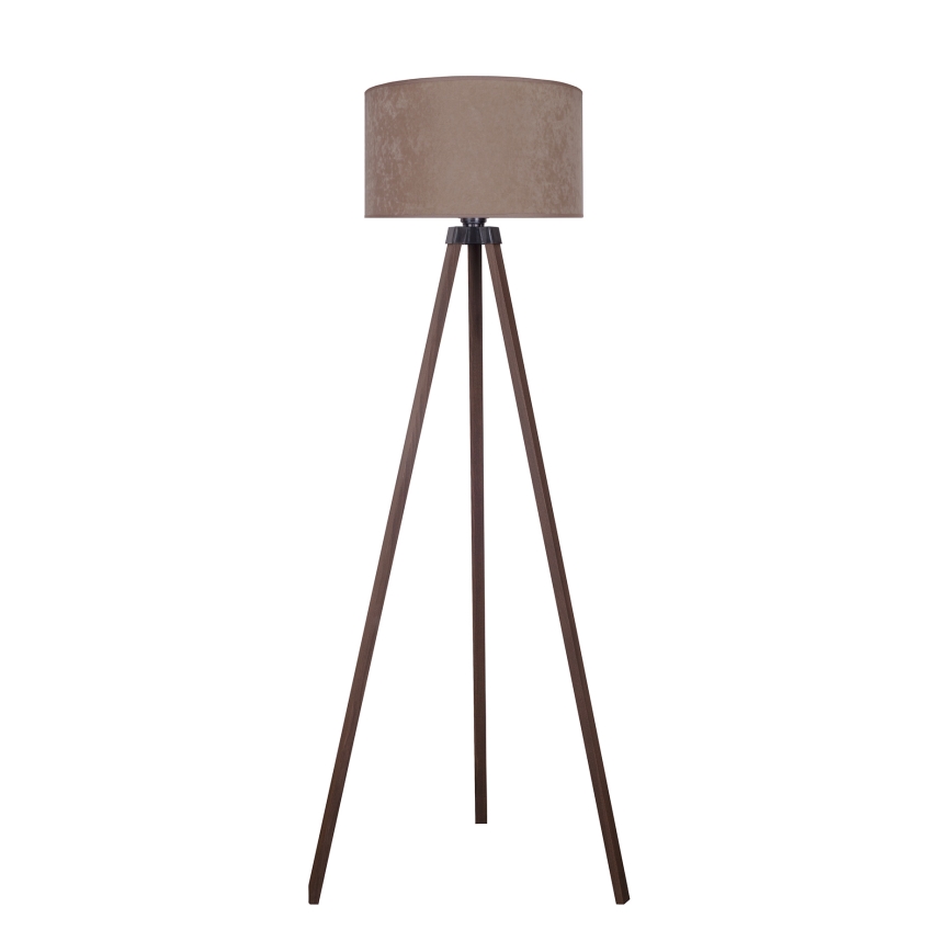 Brilagi - Gulvlampe VELVET 1xE27/60W/230V brun/beige