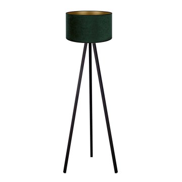Brilagi - Gulvlampe VELVET 1xE27/60W/230V wenge/grøn