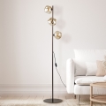 Brilagi - Gulvlampe VULCANO 3xG9/8W/230V bronze/røget beige