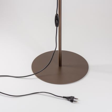 Brilagi - Gulvlampe VULCANO 3xG9/8W/230V bronze/røget beige