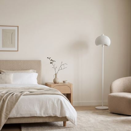 Brilagi - Gulvlampe WABI SABI 1xE27/40W/230V hvid