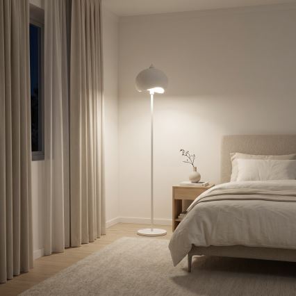 Brilagi - Gulvlampe WABI SABI 1xE27/40W/230V hvid