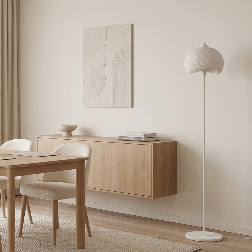Brilagi - Gulvlampe WABI SABI 1xE27/40W/230V hvid