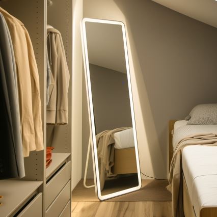 Brilagi - Gulvspejl ELEGANZA LED/42W/230V 160x50 cm IP44 CRI 90 dæmpbar + CCT