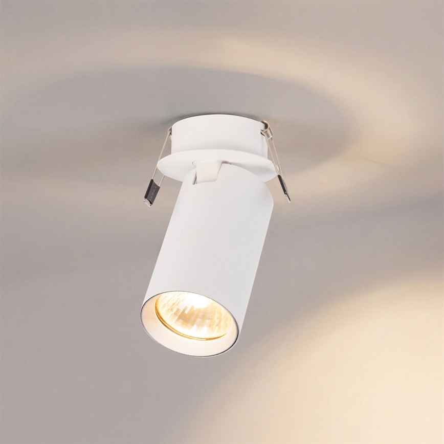 Brilagi - Indbygningsspot SELE 1xGU10/30W/230V hvid