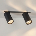 Brilagi - Indbygningsspot SELE 2xGU10/30W/230V sort