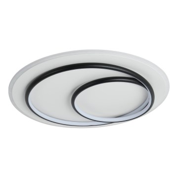 Brilagi - IRIS LED dæmpbar loftlampe 70W/230V 3000–6000K Ø 50 cm hvid/sort + fjernbetjening