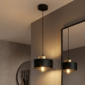 Brilagi - Kabelpendel 1xE27/60W/230V Ø 20 cm sort/guld