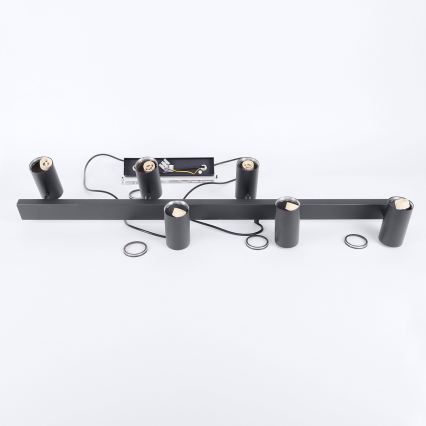 BRILAGI - Kabelpendel SELE 6xGU10/30W/230V sort