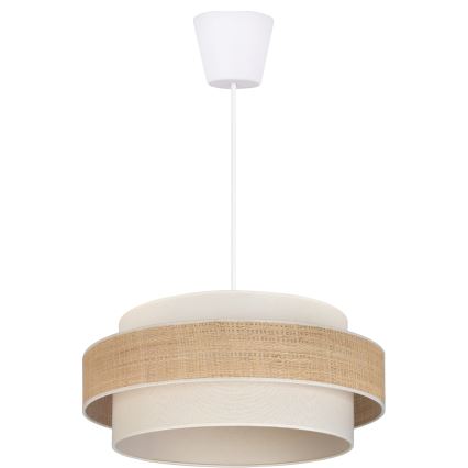 Brilagi - Kabelpendel SPACE 1xE27/60W/230V Ø 40 cm beige/creme
