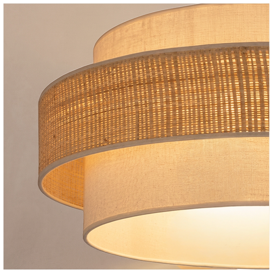 Brilagi - Kabelpendel SPACE 1xE27/60W/230V Ø 40 cm beige/creme