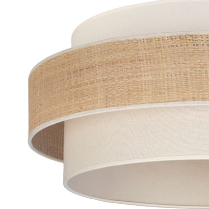 Brilagi - Kabelpendel SPACE 1xE27/60W/230V Ø 40 cm beige/creme