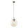 Brilagi - Kabelpendel VULCANO 1xE27/15W/230V brun/røget beige